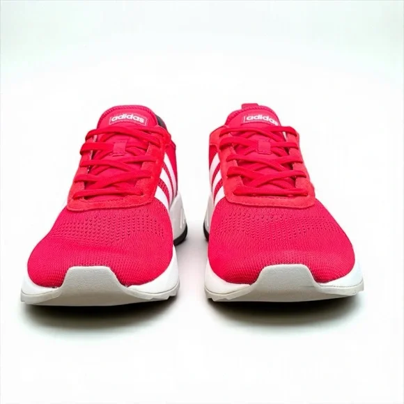 Adidas Men’s Sneakers – Size 12 Red Classic 3-Stripes Lightweight & Comfortable - Picture 6 of 9